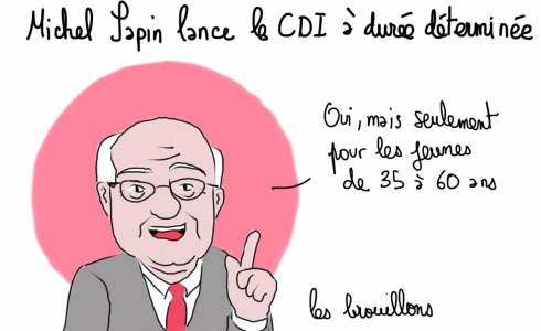 Michel Sapin CDI CDD