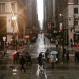 New York sous la pluie